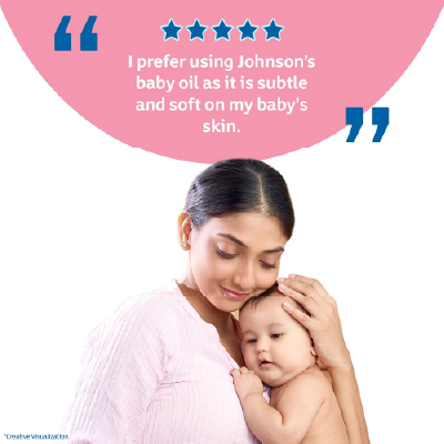 Johnson's Non-Sticky Baby Oil