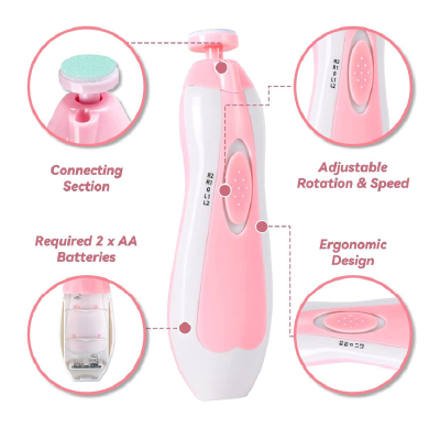 JONTUS Baby Nail Trimmer Electric