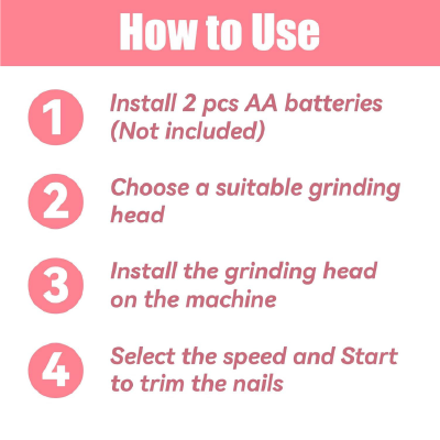 JONTUS Baby Nail Trimmer Electric