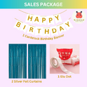 KIDZILO 54 Pcs Birthday Decoration Kit