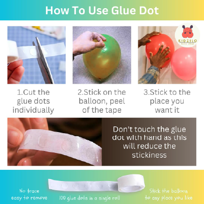 KIDZILO 54 Pcs Birthday Decoration Kit