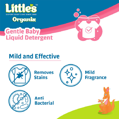 Little's Organix Gentle Baby Detergent Liquid for Clothes 