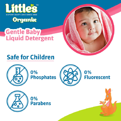 Little's Organix Gentle Baby Detergent Liquid for Clothes 