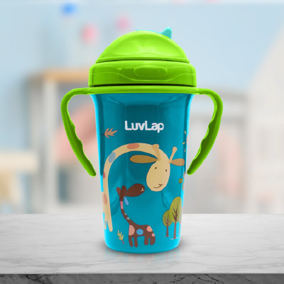 LuvLap Tiny Giffy Sipper for Infant/Toddler