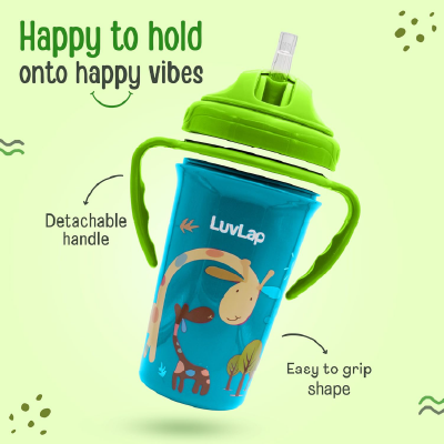 LuvLap Tiny Giffy Sipper for Infant/Toddler