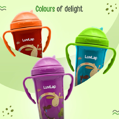 LuvLap Tiny Giffy Sipper for Infant/Toddler