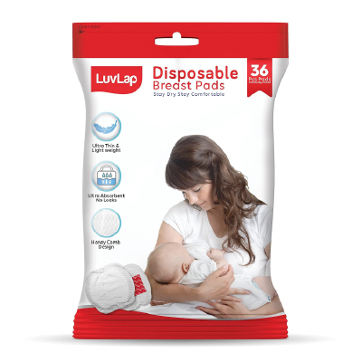 LuvLap Ultra Thin Honeycomb Nursing Breast Pads