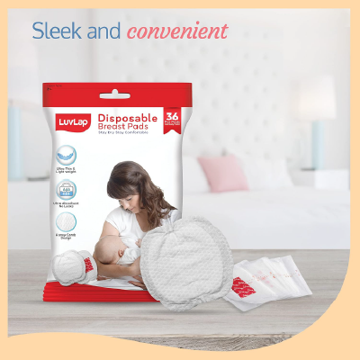 LuvLap Ultra Thin Honeycomb Nursing Breast Pads