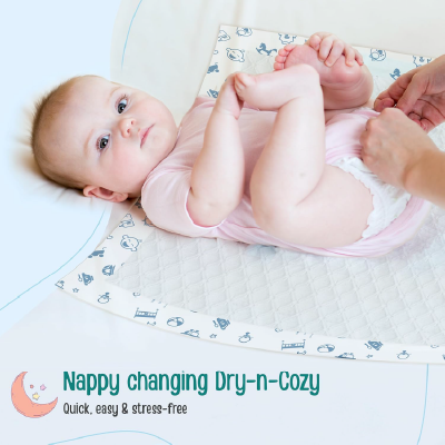 LuvLap Disposable Baby Underpad Cum Changing Mats