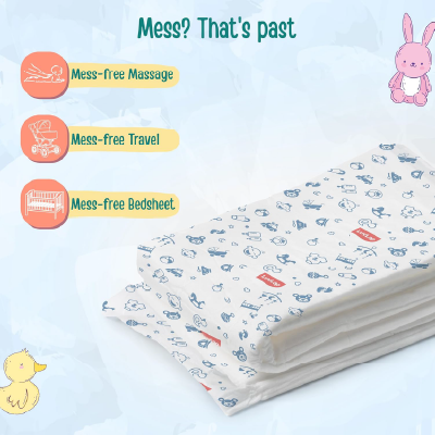 LuvLap Disposable Baby Underpad Cum Changing Mats