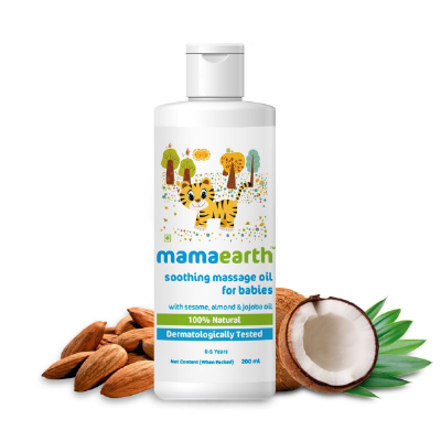 Mamaearth Soothing Massage Oil for Babies