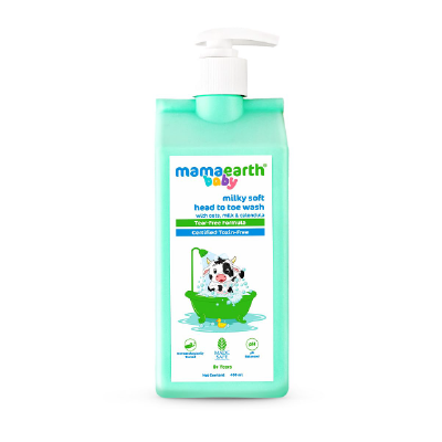 Mamaearth Milky Soft Head to Toe Wash 