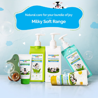 Mamaearth Milky Soft Head to Toe Wash 