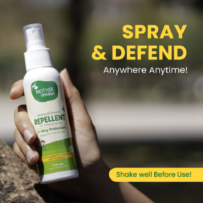 Mother Sparsh Natural Insect Repellent Spray For Babies