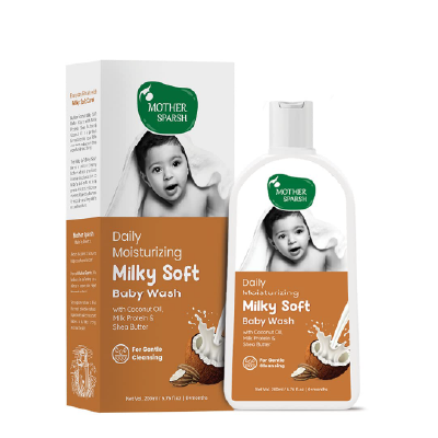 Mother Sparsh Milky Soft Baby Wash