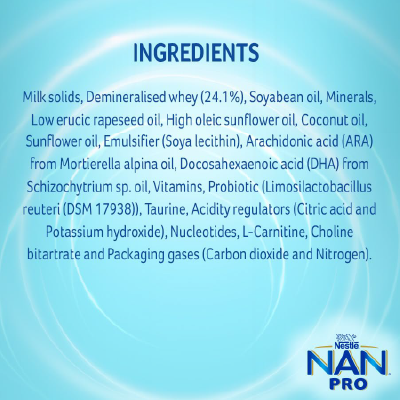 NAN PRO Stage 1 Infant Formula Milk Powder