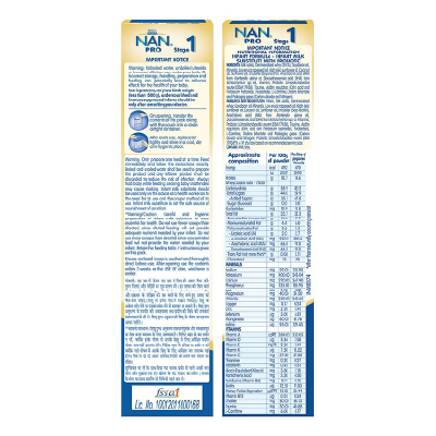 NAN PRO Stage 1 Infant Formula Milk Powder