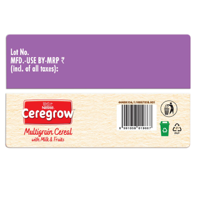 CEREGROW Multigrain Milk & Fruits Cereal