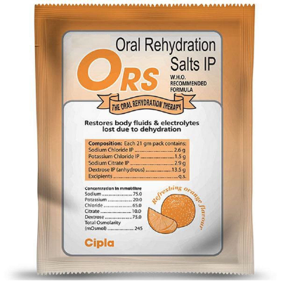 ORS PROLYTE ORANGE FLAV SACHET