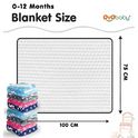 OYO BABY Soft Fleece Baby Blanket