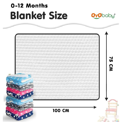 OYO BABY Soft Fleece Baby Blanket