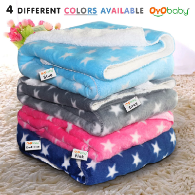 OYO BABY Soft Fleece Baby Blanket