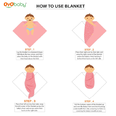 OYO BABY Soft Fleece Baby Blanket