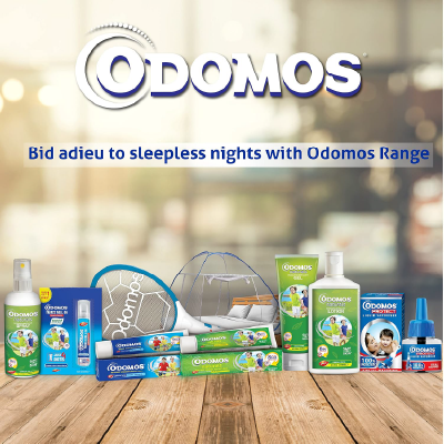 Odomos Mosquito Repellant Fabric Roll On, 8 ML