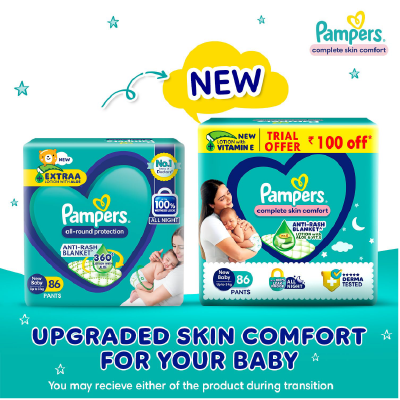Pampers Complete Skin Comfort Pants