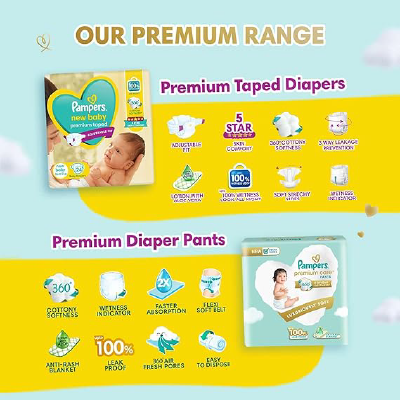 Pampers Active Baby Diapers