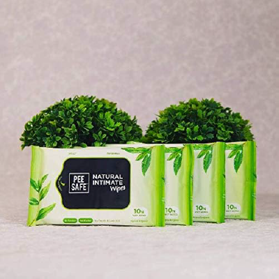Peesafe Natural Intimate Wipes