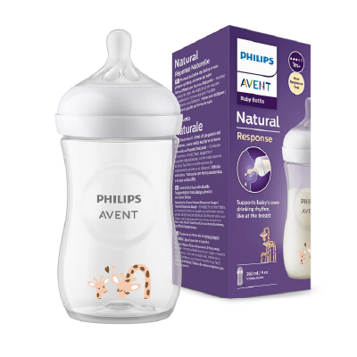 Philips Avent Natural Baby Plastic Feeding Bottle