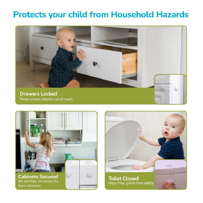 R for Rabbit Protector Plus Cabinet Locker Straps for Kids