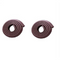 SYGA Pack of 2 Baby Safety Strip Furniture Edge Guard Cushion Corner Cover 2 Meter 6.5 feet Tape Infant Bump Protector (UShape_Brown)