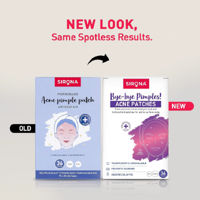 Sirona Anti Acne Pimple Patches for Face – 36 Dots (Pack of 1)