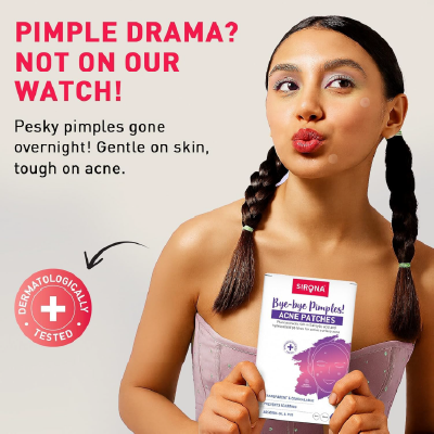 Sirona Anti Acne Pimple Patches for Face – 36 Dots (Pack of 1)