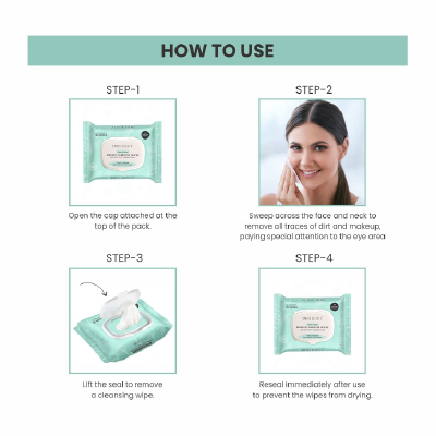 Swiss Beauty Clean & Glow Makeup Remover Wipes