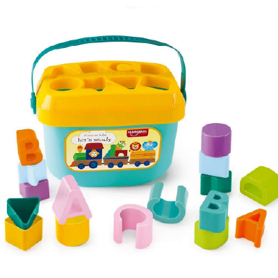 Toyshine Baby's First Shape Sorting Blocks Learning