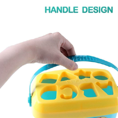 Toyshine Baby's First Shape Sorting Blocks Learning