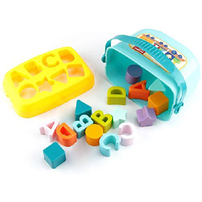 Toyshine Baby's First Shape Sorting Blocks Learning