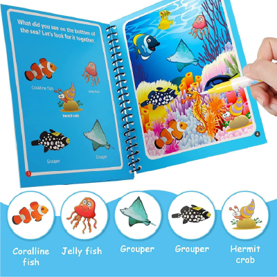 Toy Imagine™ Magic Water Doodle Book for Kids