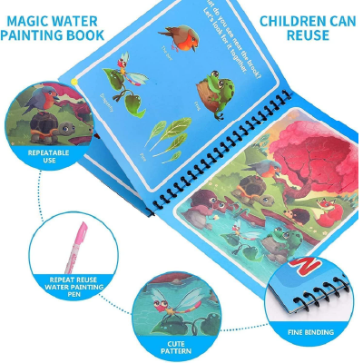 Toy Imagine™ Magic Water Doodle Book for Kids