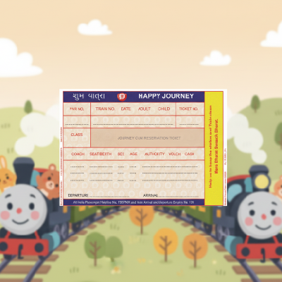 Baby Train Ticket