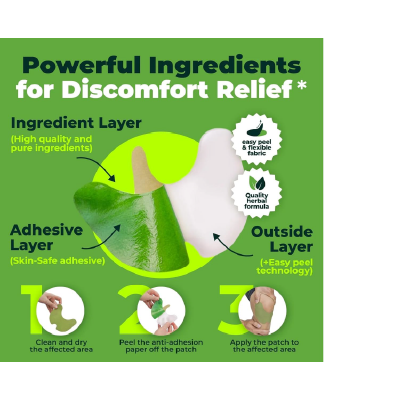 Wellness Patches for Knee Herbal Moth