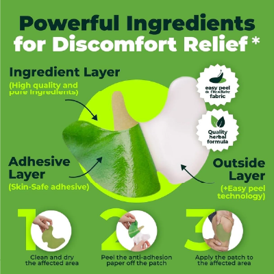 Wellness Patches for Knee Herbal Moth