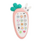 VGRASSP Radish Style Cute Rabbit Face Pretend Play Cell Phone Toy for Kids, Toddlers with Music, Ringtones, Lights - Birthday Party Favors and Gifts for Boys and Girls(Multicolor)