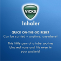 Vicks Inhaler, Portable Nasal Inhaler