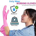 ZYZTA Reusable Household Rubber Cleaning Gloves