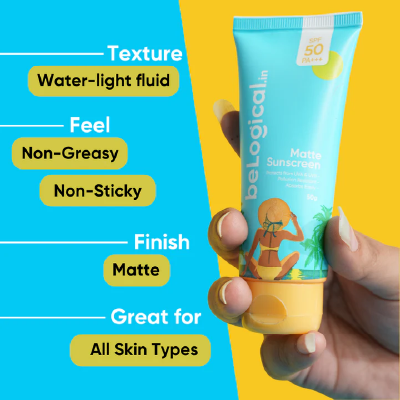 beLogical's Matte Sunscreen