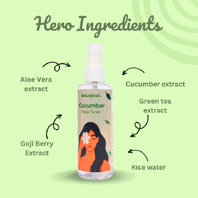 beLogical's Cucumber Face Toner